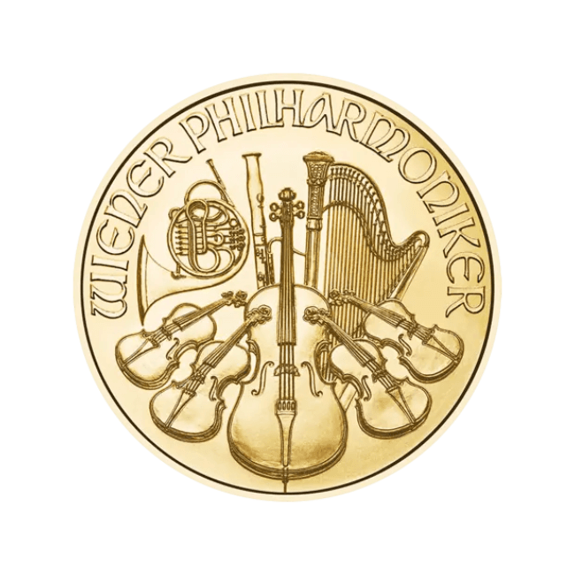 Imagen para Moneda de Oro Filarmónica de Viena (Austria) 1/4 Oz